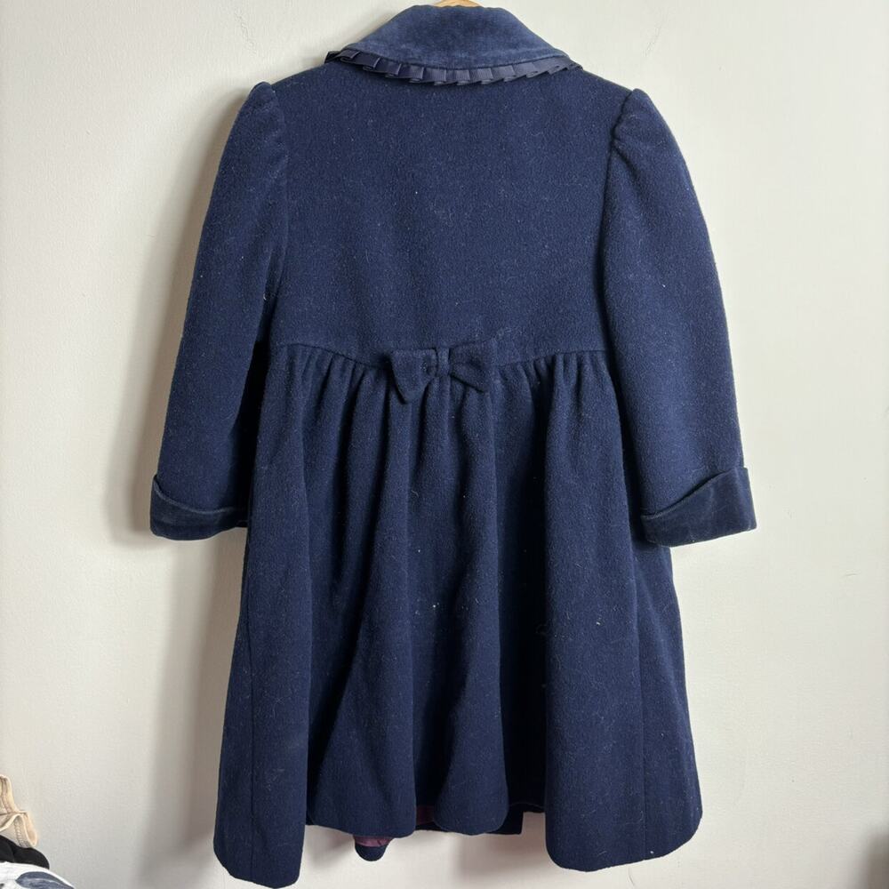 Laura Ashley Mother & Child Navy Coat - Picture 7 of 8